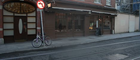 Façade de l’hébergement