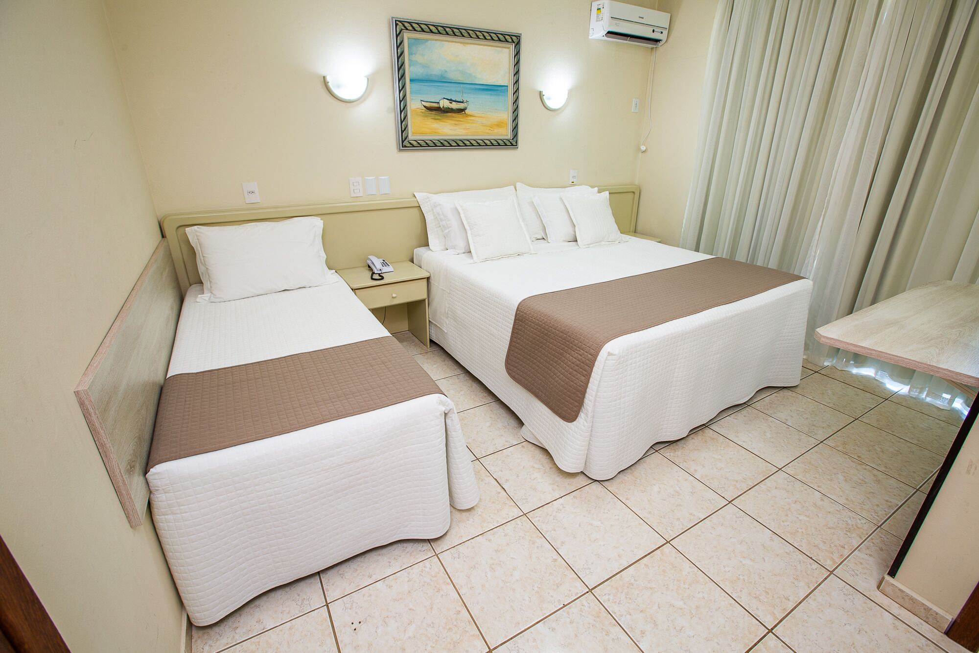 executive room | minibar, desk, blackout curtains, iron/ironing board