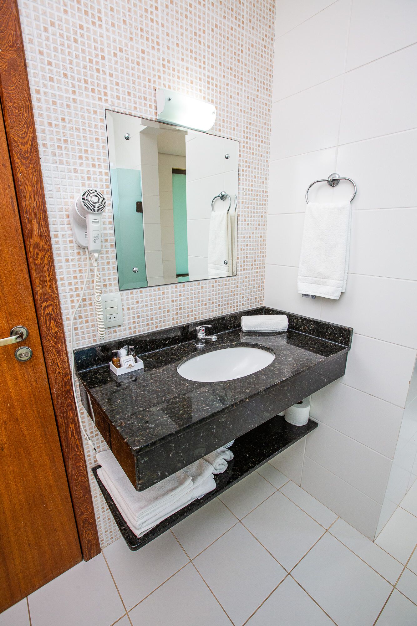 deluxe room (nautilus) | bathroom | shower, free toiletries, hair dryer, towels