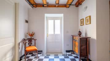 Apartment, 2 Bedrooms, Ground Floor | Living area | Flat-screen TV, heated floors