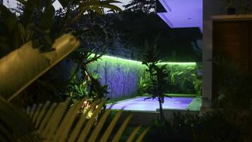 Indoor pool, outdoor pool