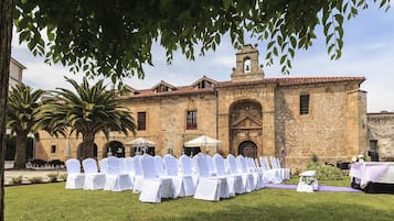 Zona para bodas al aire libre