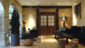 Sitteområde i lobbyen
