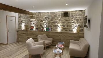 Lobby sitting area