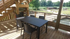 Superior-Penthouse, 2 Schlafzimmer, Terrasse, zum Garten hin | Terrasse/Patio