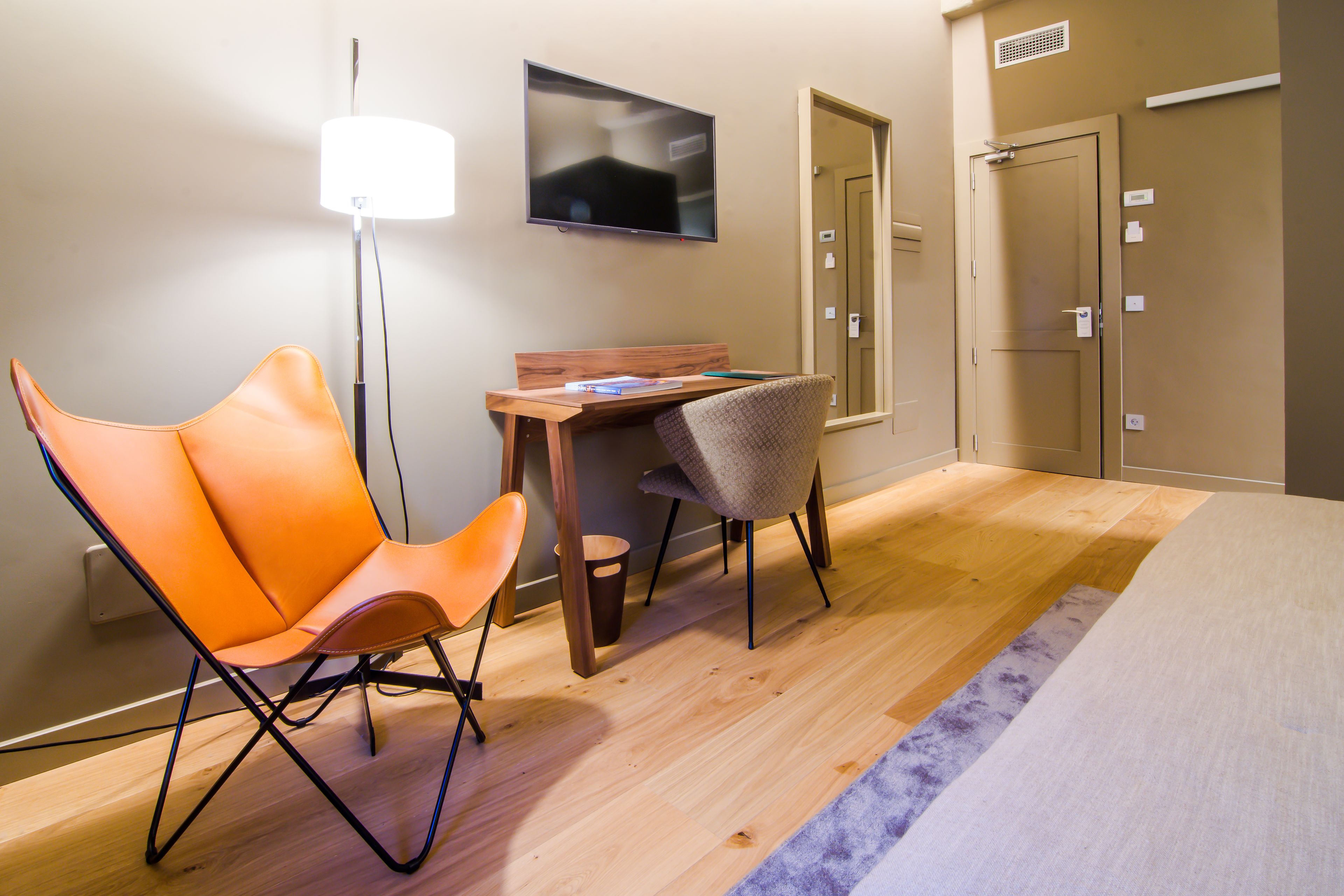 superior double room, terrace | living area | plasma tv