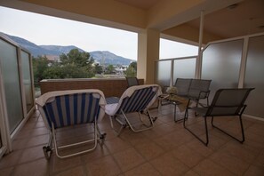Chambre Double ou avec lits jumeaux, 1 chambre, vue montagne, côté montagne