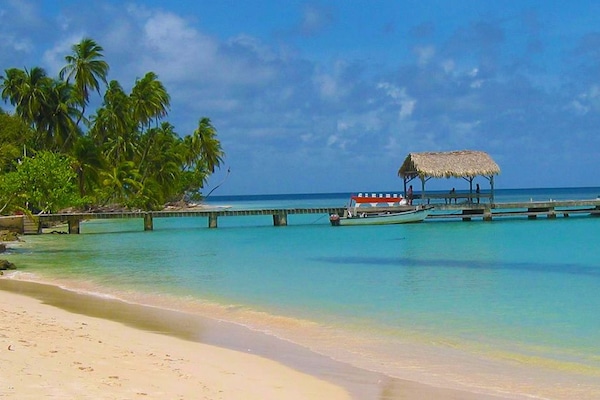Beach nearby, white sand