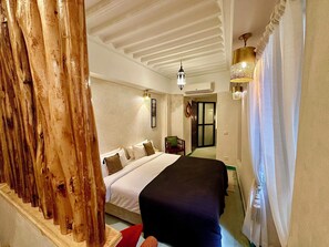 1 habitación y ropa de cama de alta calidad