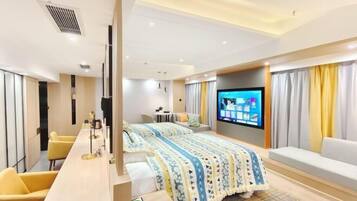 婴儿床、高速上网、闹钟