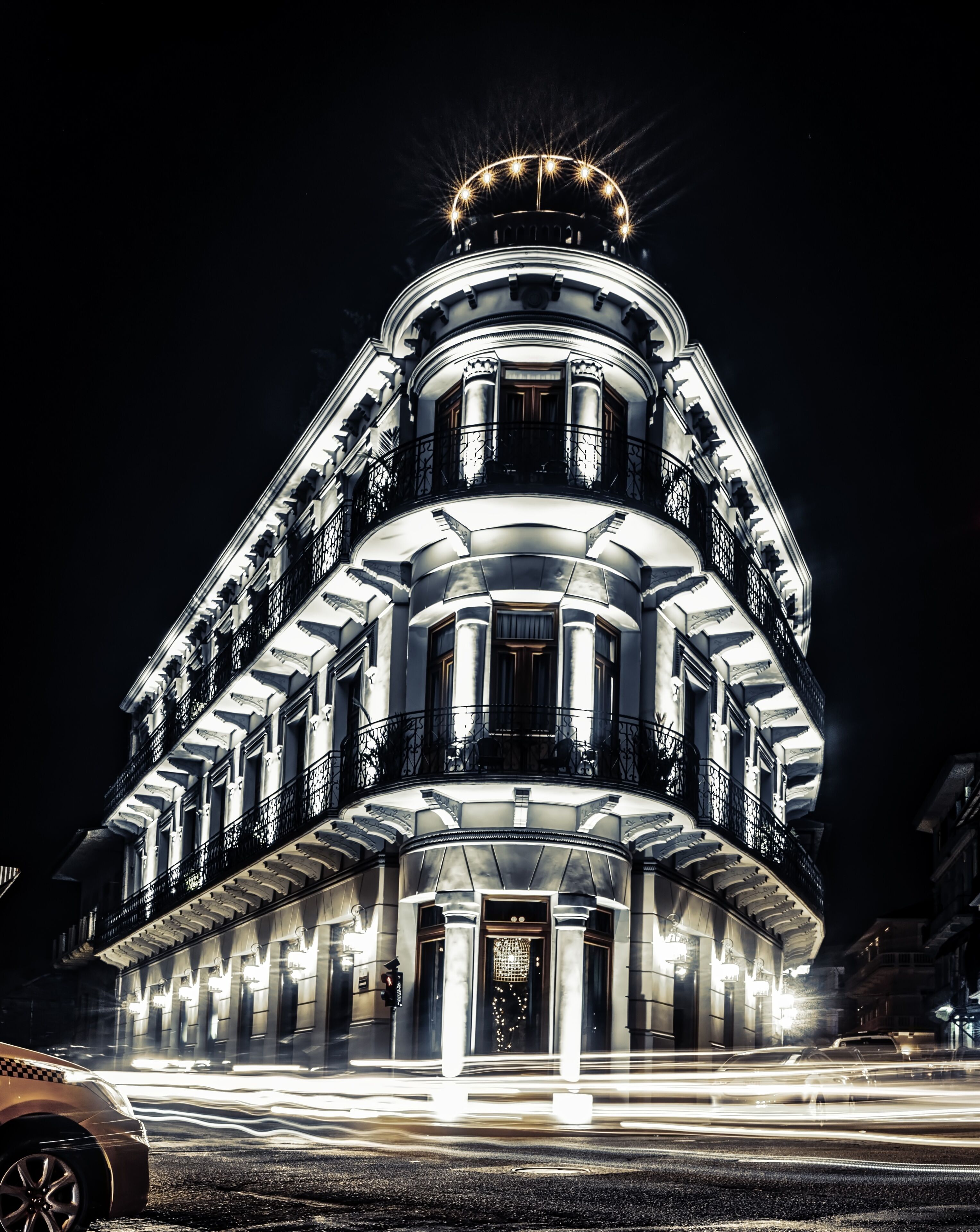 Voorkant van accommodatie