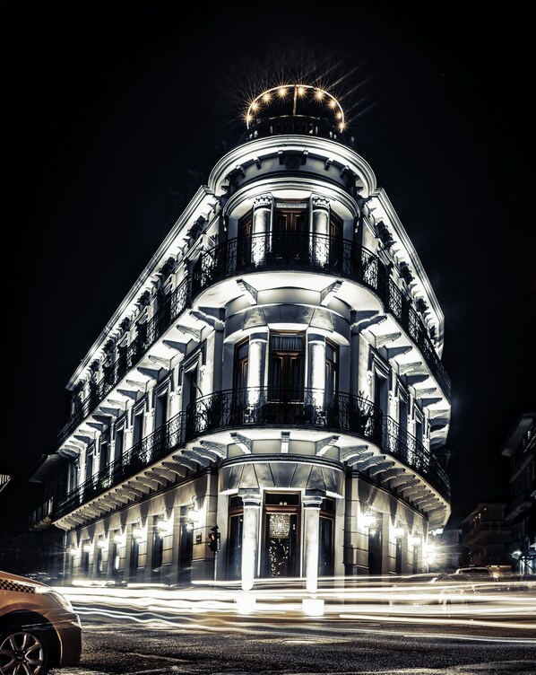 Facciata della struttura