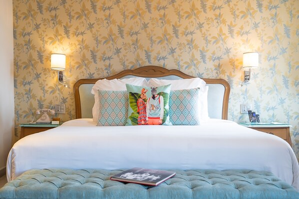 Santa Ana (Deluxe Suite) | Egyptinpuuvillaiset lakanat, ylelliset vuodevaatteet, untuvapeitot