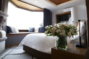 ห้องพาโนรามิก | เครื่องนอนระดับพรีเมียม, ผ้านวมขนเป็ด, ตู้นิรภัยในห้องพัก