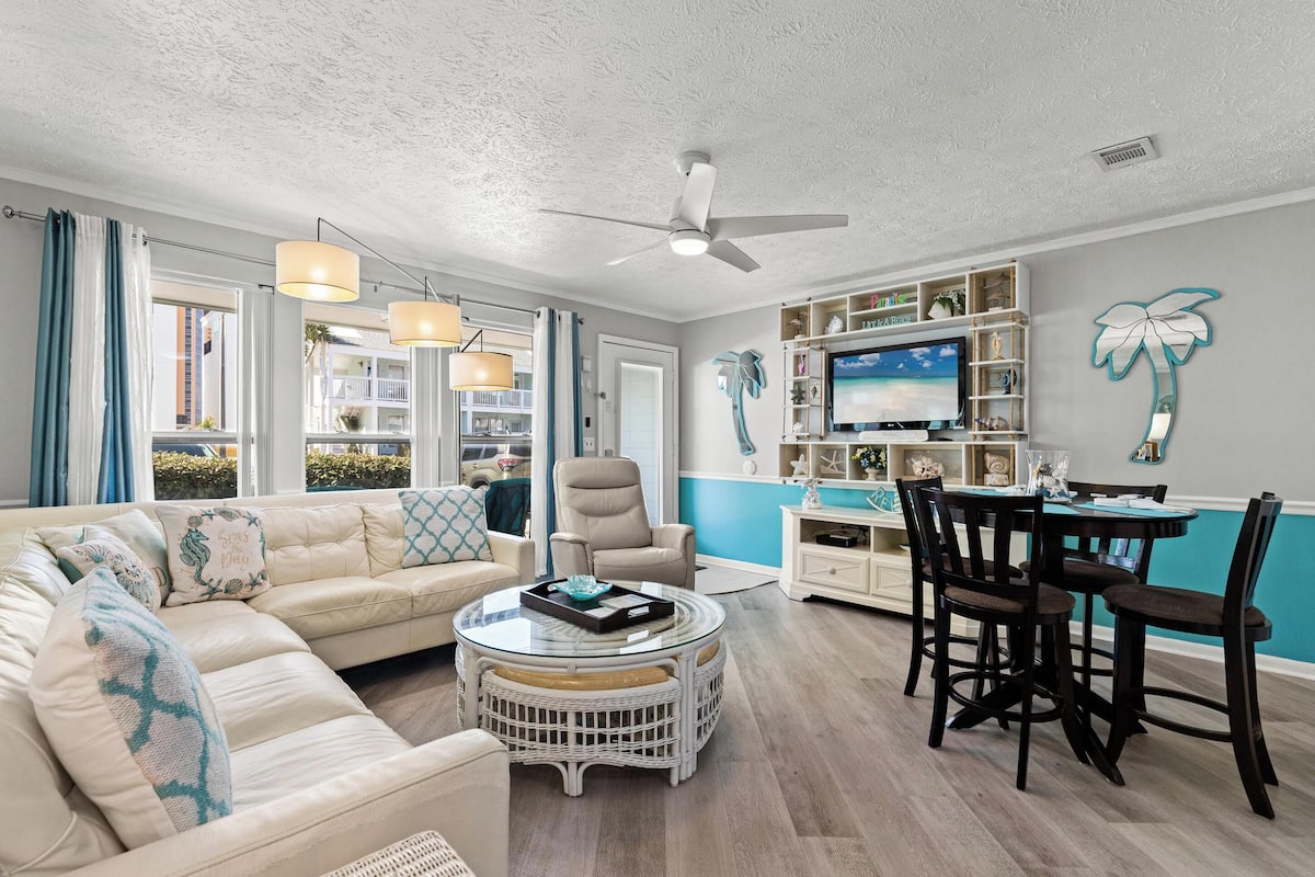 One Bedroom by the Beach (B-1) | Living area | TV