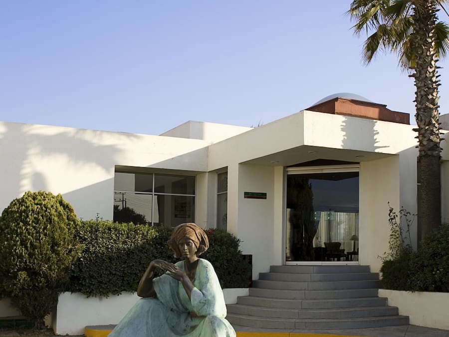 Fassade der Unterkunft