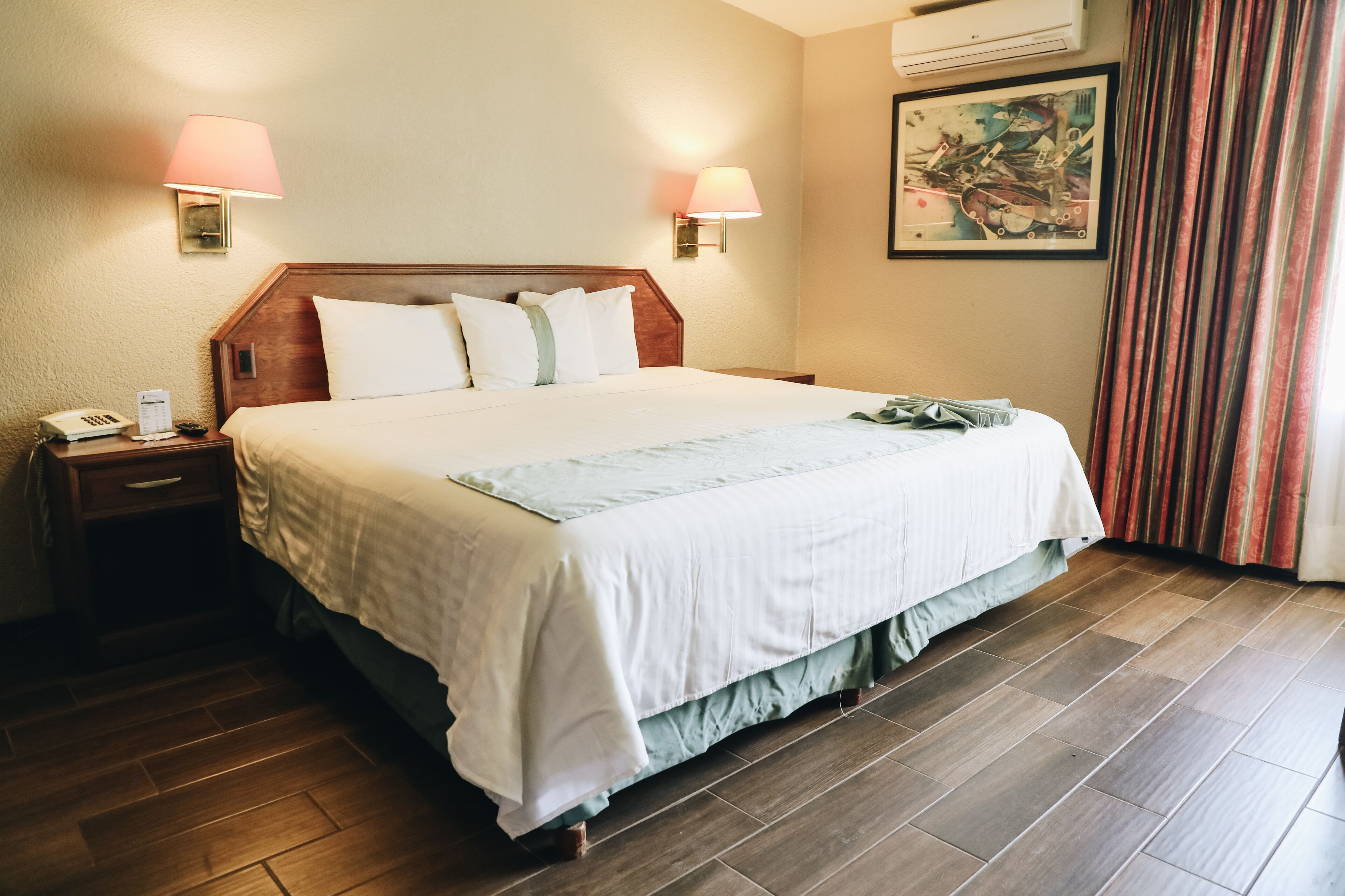 in-room safe, desk, laptop workspace, iron/ironing board