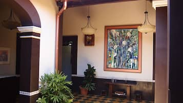 Entrada de la propiedad