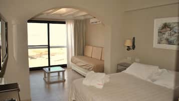 Caja de seguridad en la habitación, cortinas blackout y wifi gratis