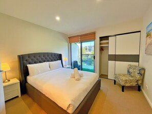 Apartment, 3 Bedrooms, Balcony | 1 bedroom, individually decorated, individually furnished