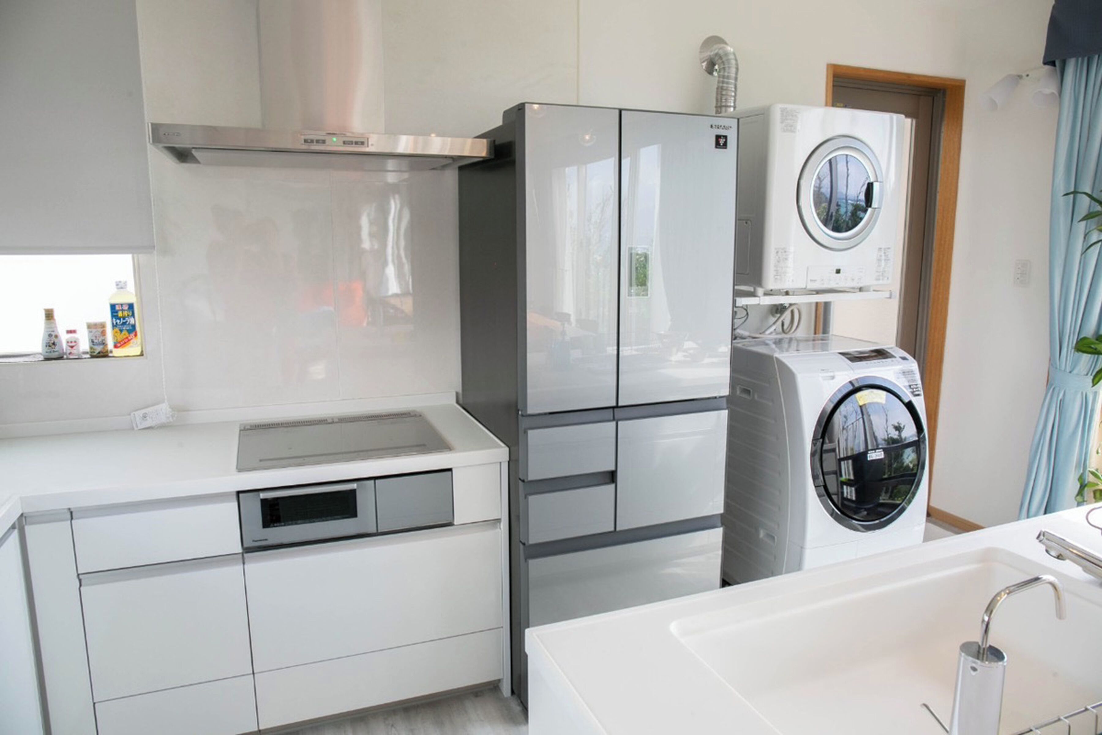 [villa m nakama] spectacular view condo, non smoking | shared kitchen facilities | fridge, electric kettle