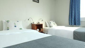 Twin Room | Desk, blackout drapes, soundproofing, free WiFi
