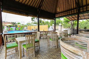 Breakfast area - Taman Sari Villas Lembongan (Lembongan Island)
