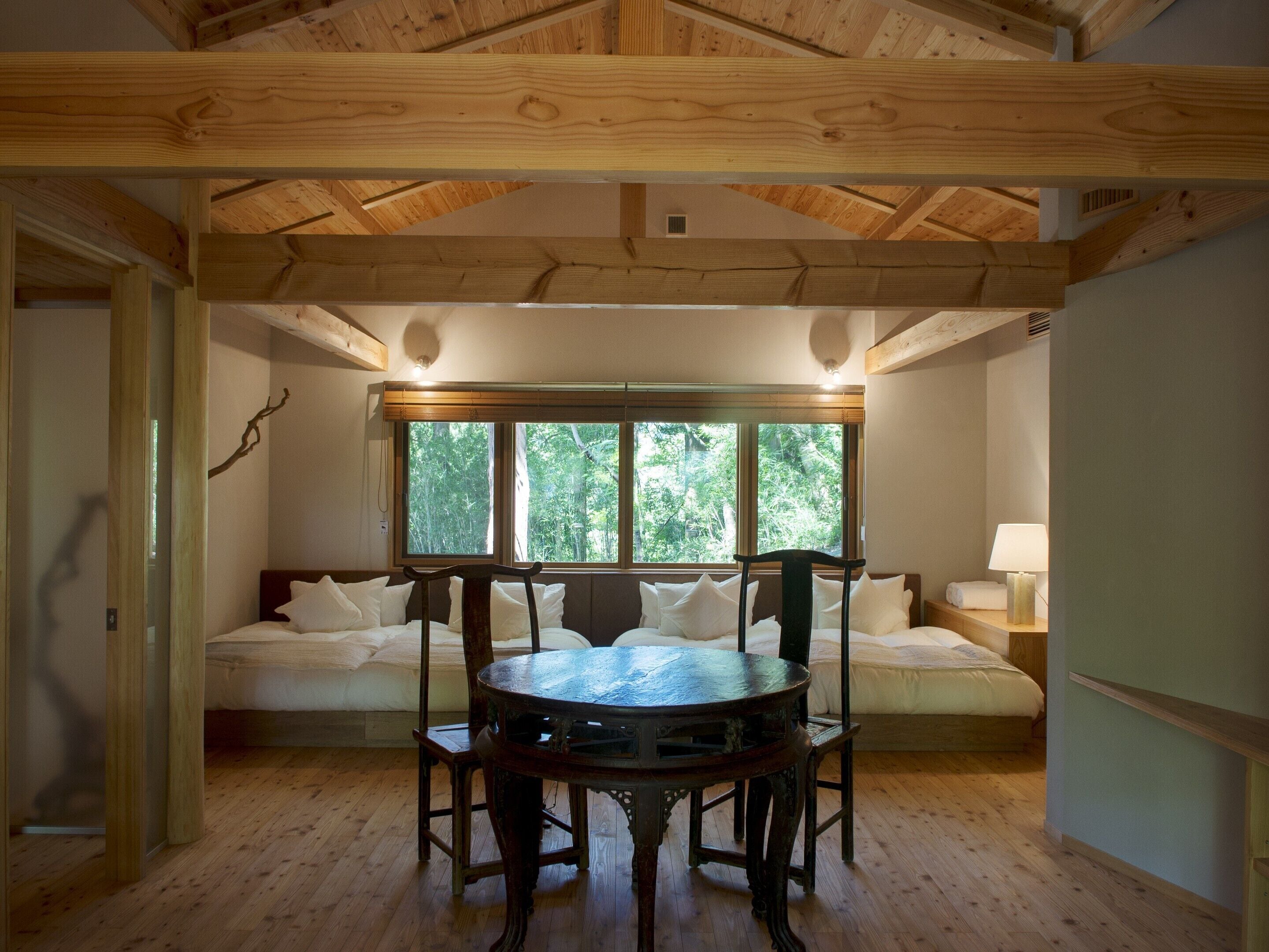 1 chambre, literie de qualité supérieure, couette en duvet d'oie