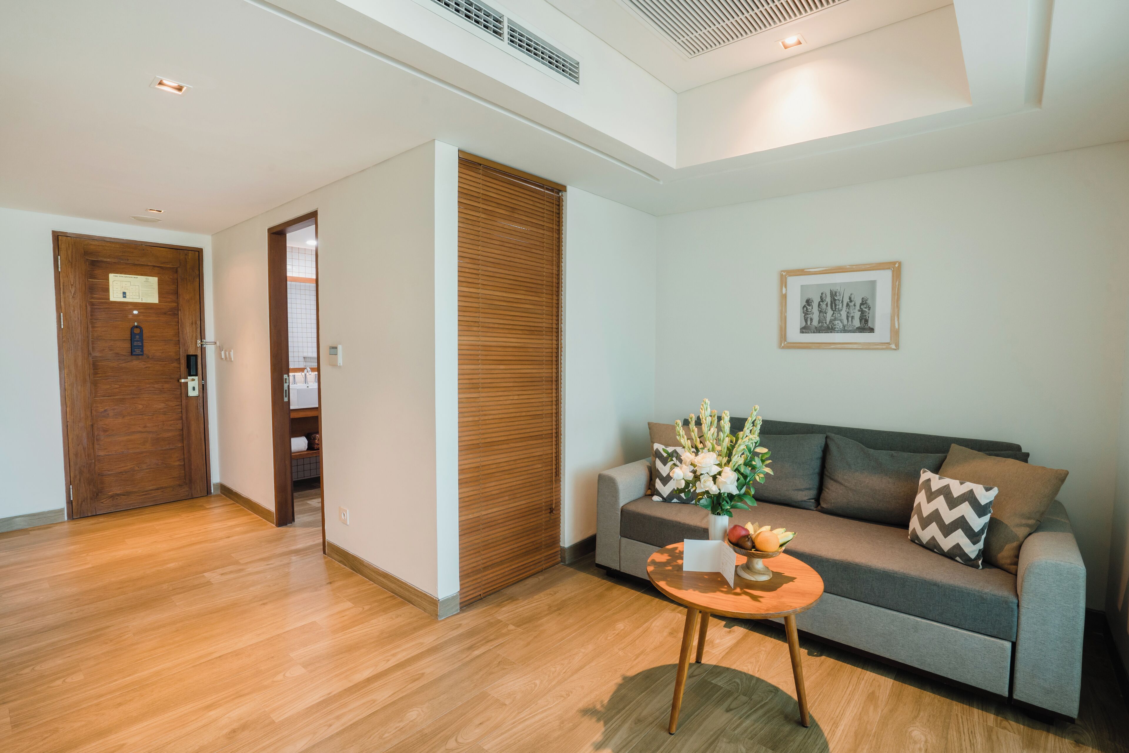 studio, kitchenette | living area | led tv, dvd player, pay films