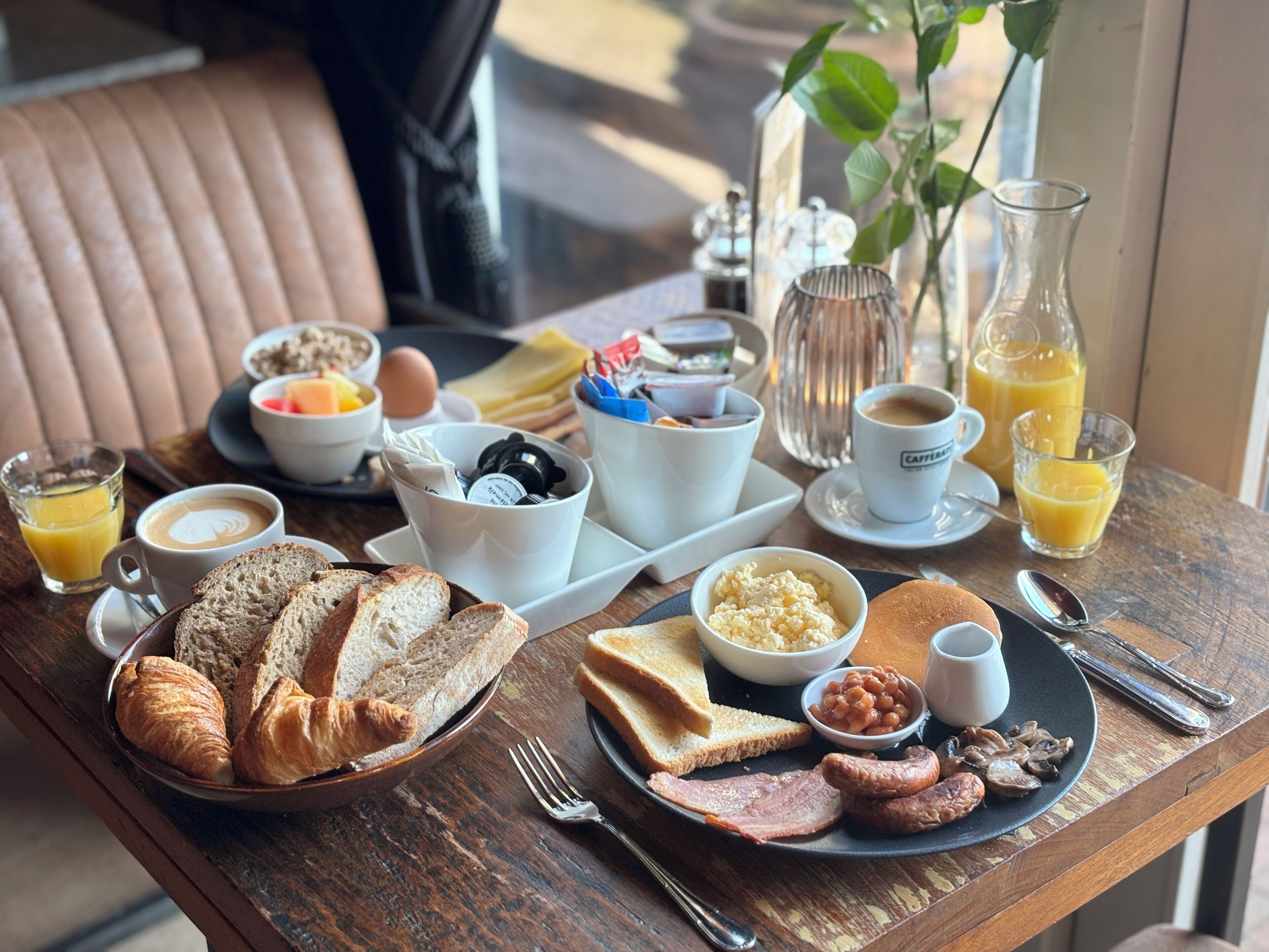 Bữa sáng nấu theo yêu cầu hàng ngày (16.50 EUR/mỗi người) 