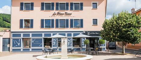 Voorkant van accommodatie