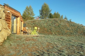 Balcony view - Domaine de l'Ours*** / Lodges Bien-être Camping (Saint-Urcize)