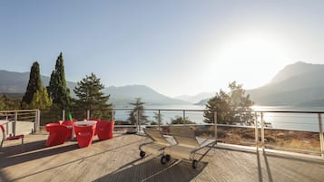 Terrasse sur le toit