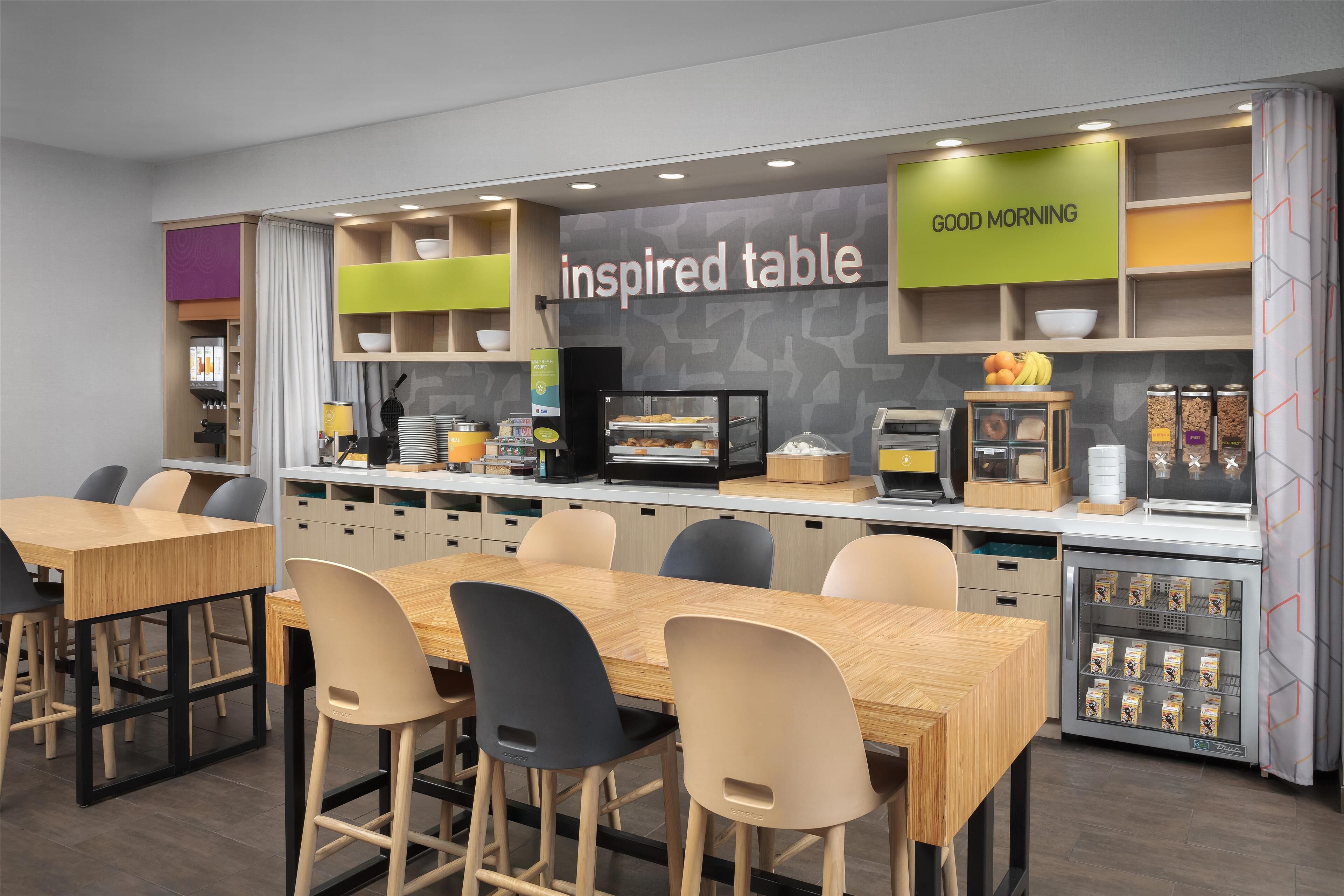 Desayuno continental incluido todos los días 