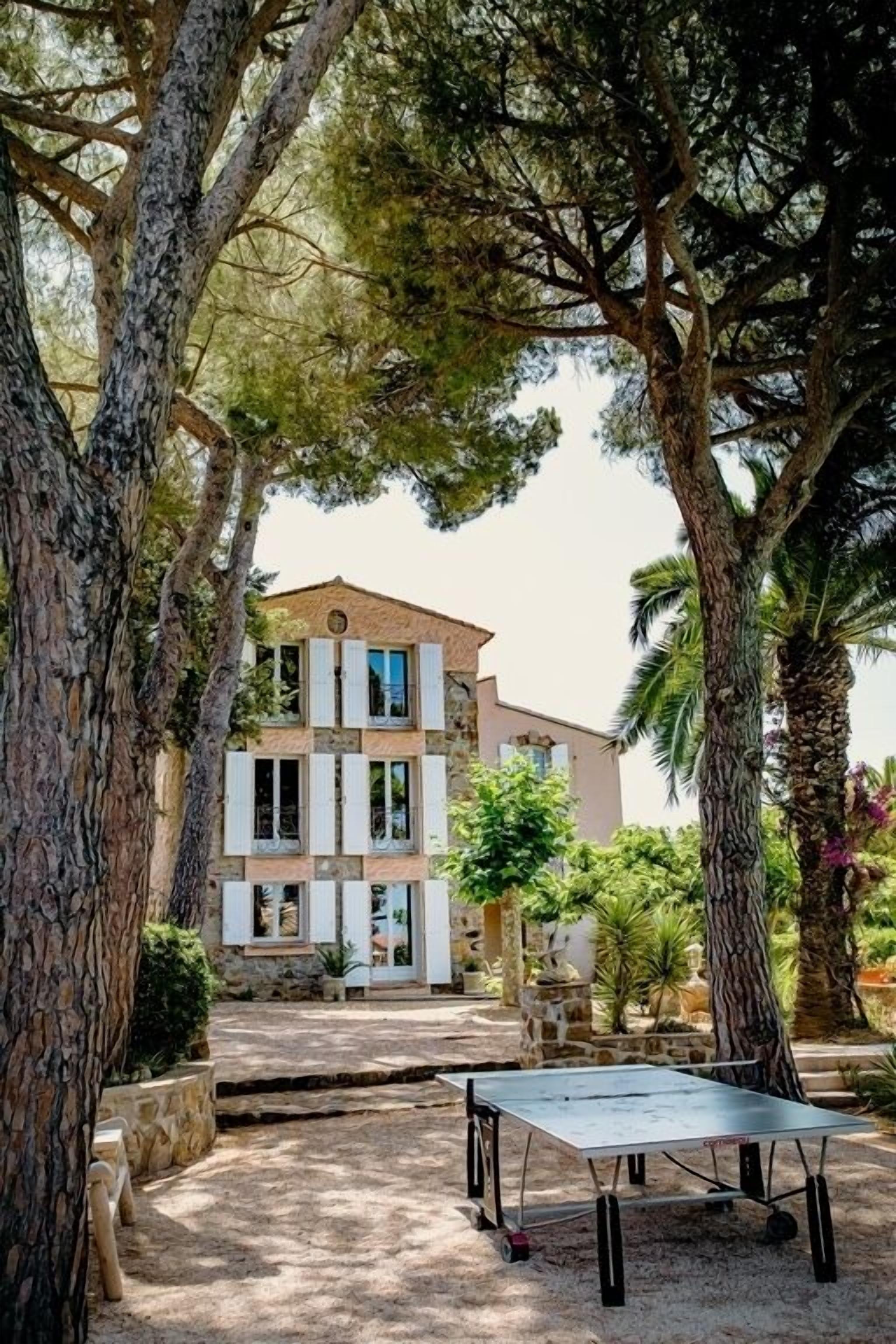 Façade de l’hébergement