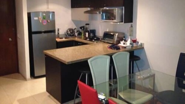 Loft, 2 Bedrooms | Private kitchen | Coffee/tea maker, full-sized fridge, microwave, oven - Loft San Jose Insurgentes - Adults Only (Mexico City)
