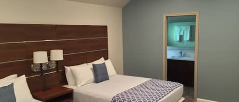 Standard Room, 2 Queen Beds | Desk, iron/ironing board, free WiFi, bed sheets