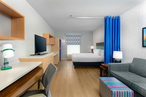 42-英寸液晶电视(配备收费电视频道)、电视、MP3 基座