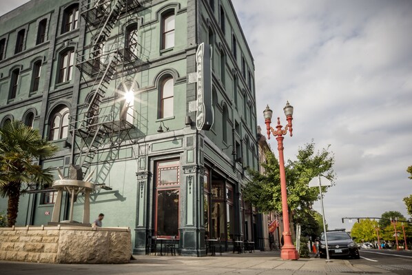 Fassade der Unterkunft