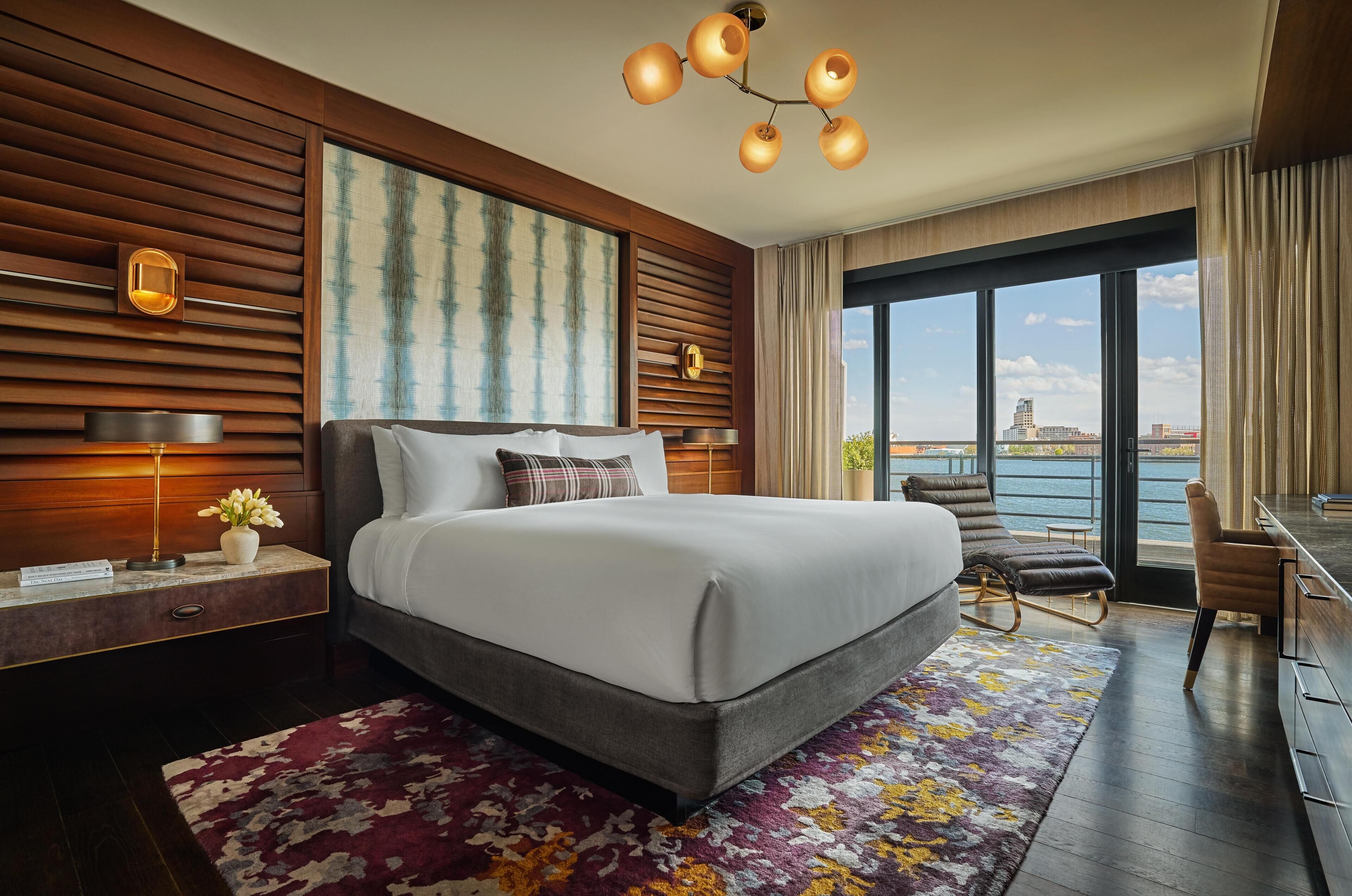 Pendry Suite | Premium bedding, down comforters, pillowtop beds, minibar