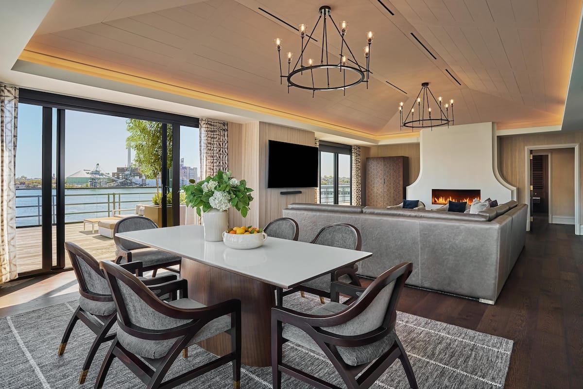 The Pendry Suite (One Bedroom) | Premium bedding, down comforters, pillowtop beds, minibar