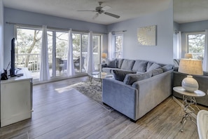 Ferienhaus, 2 Schlafzimmer | Wohnzimmer