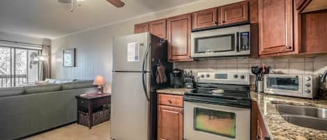 Ferienhaus, 2 Schlafzimmer | Eigene Küche | Kühlschrank, Mikrowelle, Geschirrspüler