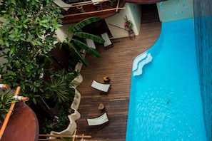Outdoor pool - Kinbe Deluxe Boutique Hotel (Playa del Carmen)
