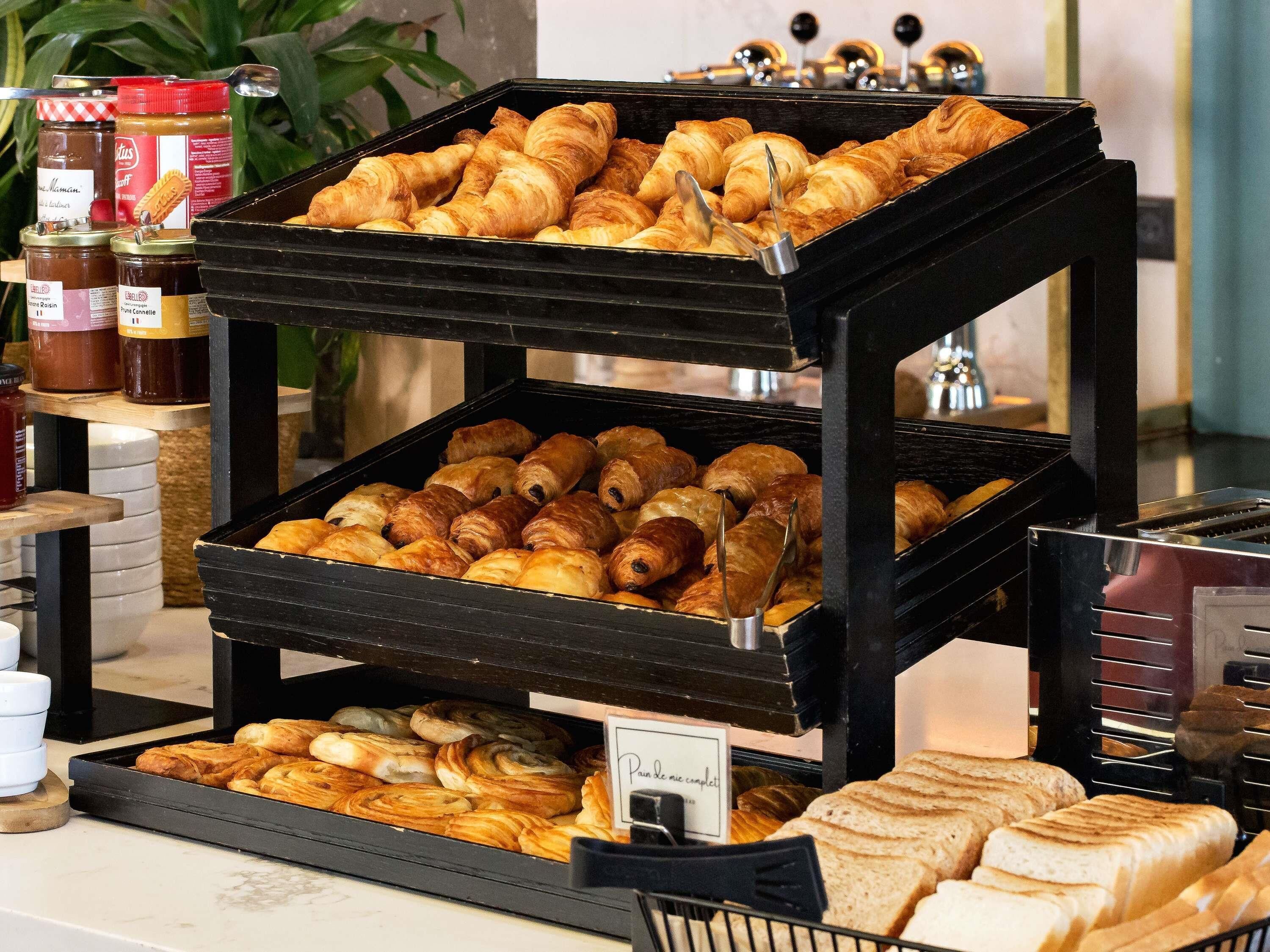 Dagelijks ontbijtbuffet (EUR 19 per persoon)