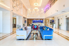 Sala de estar en el lobby