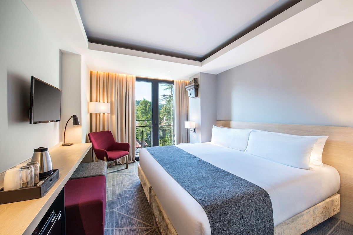 Literie de qualité supérieure, couette en duvet d'oie, minibar