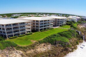 Maison, 3 chambres, vue océan, en front de plage | Vue aérienne