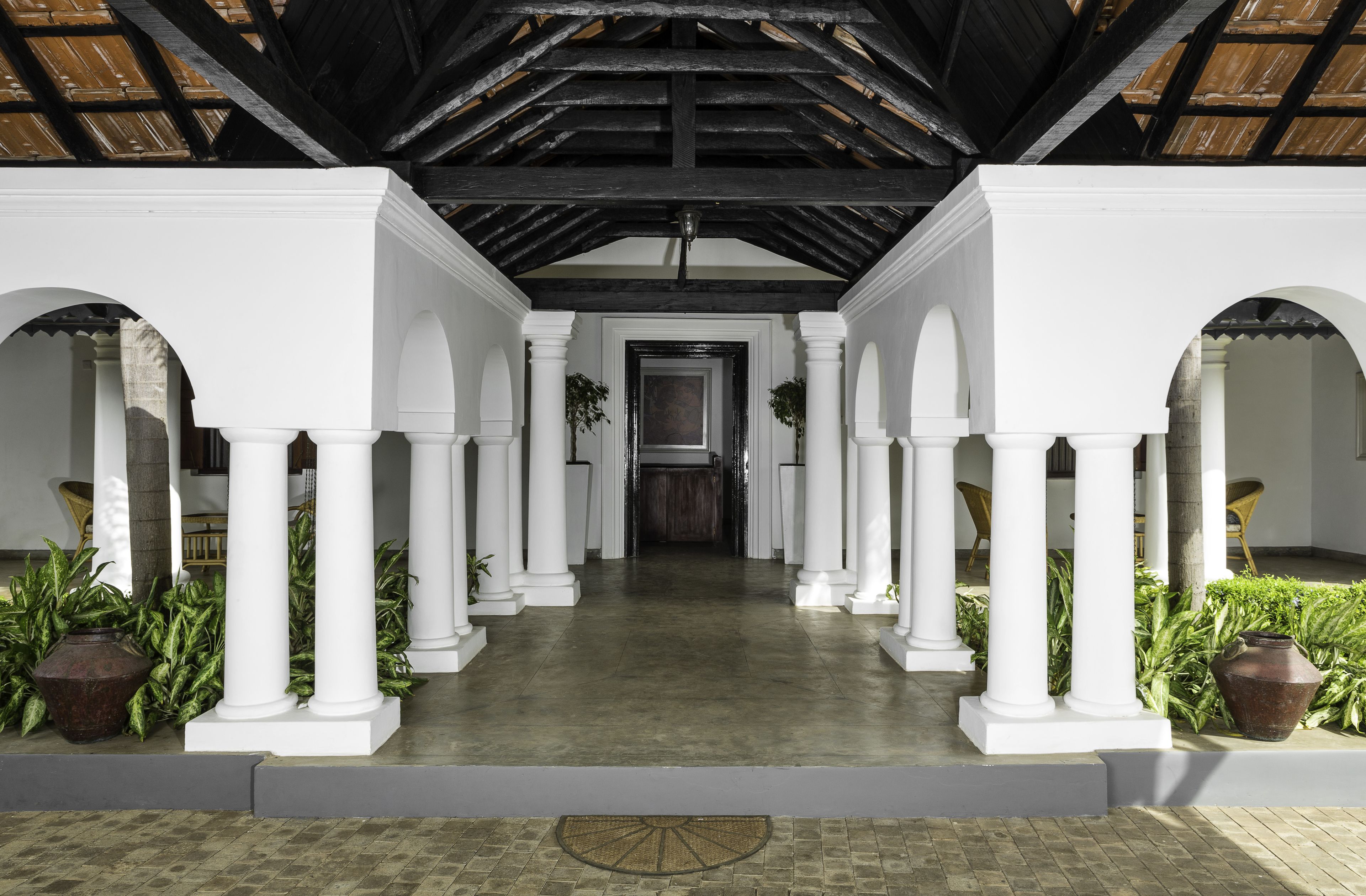 Entrada al alojamiento