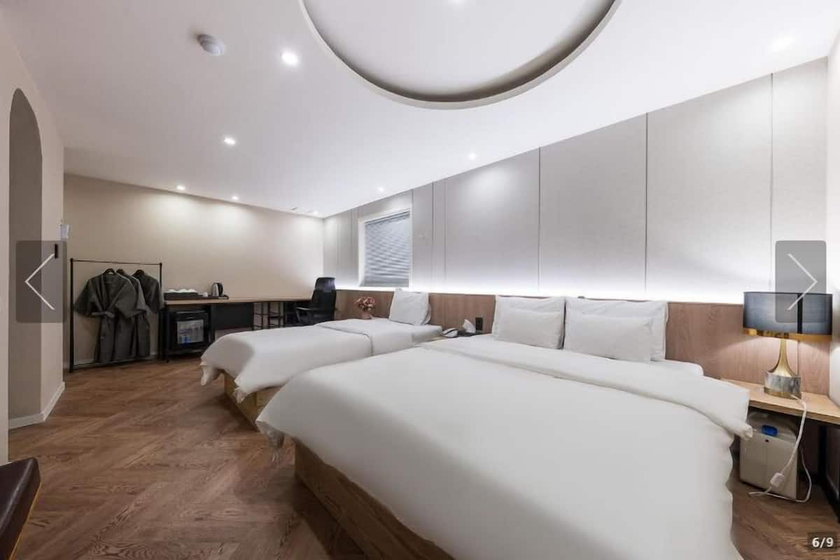 Suite Twin Room | 1 slaapkamer, individueel gedecoreerd, geluiddichte muren, gratis wifi